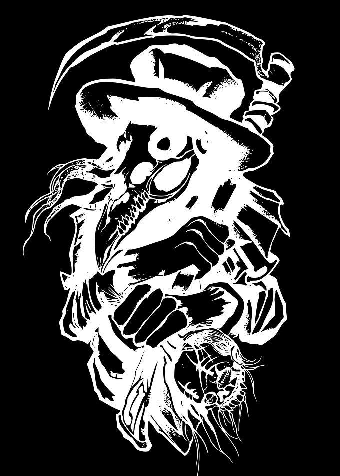 Plague Doctor with Scythe
