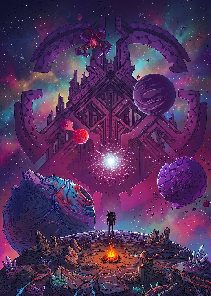 Astronaut outer wilds in Cosmic