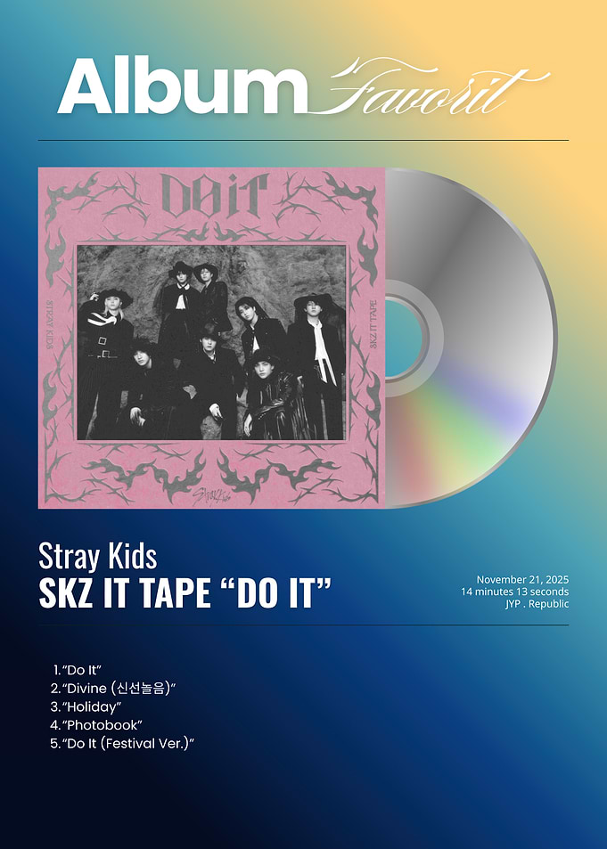 Stray Kids SKZ IT TAPE 'DO IT' Album Cover