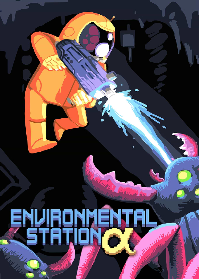 Environmental Station Alpha Game Art