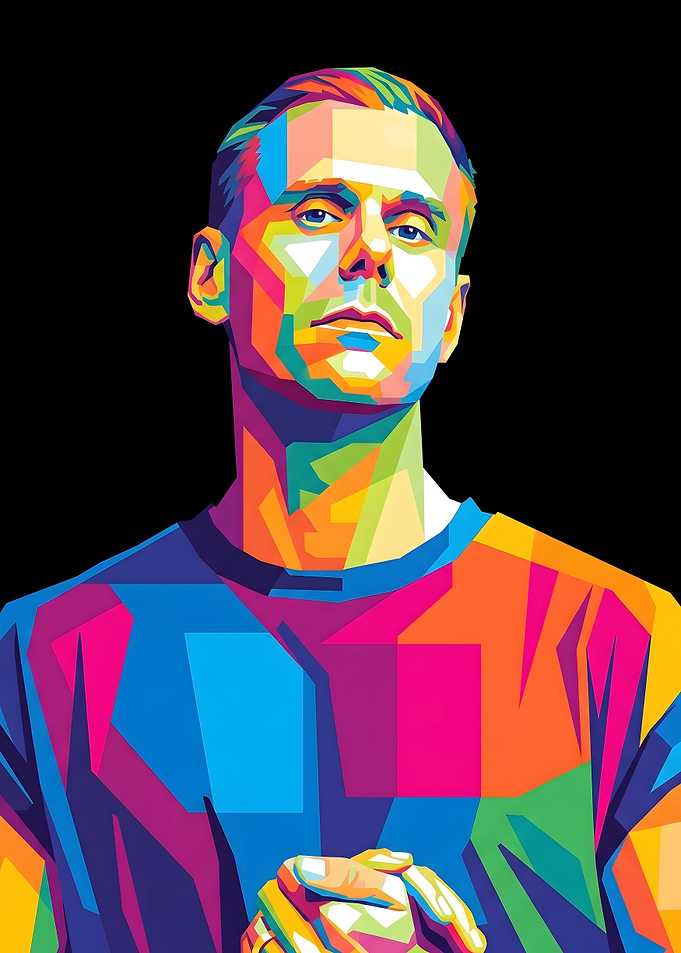 Armin van Buuren Portrait of a Man