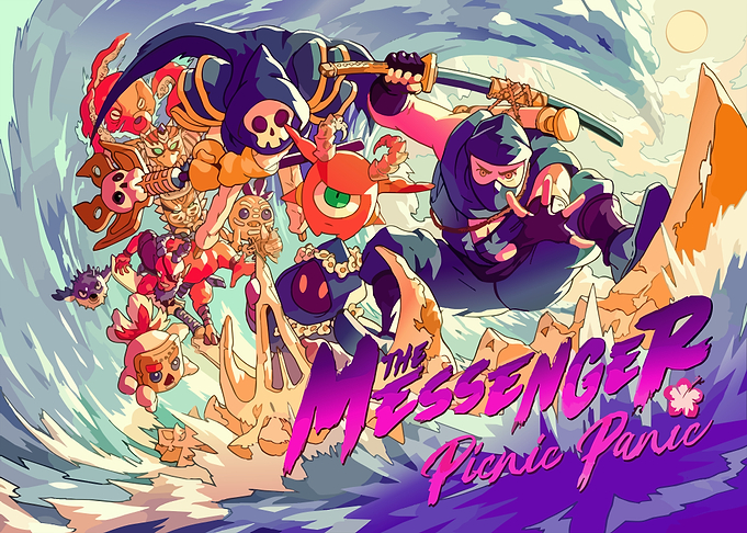 The Messenger Picnic Panic Game Art
