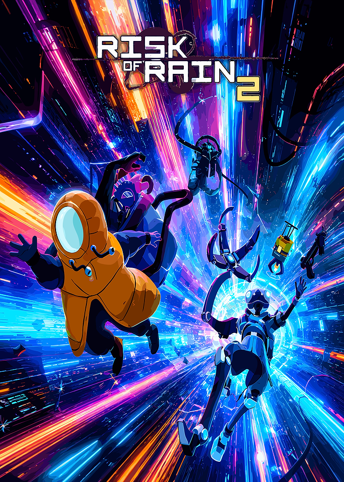 Risk of Rain 2 Video Game Art