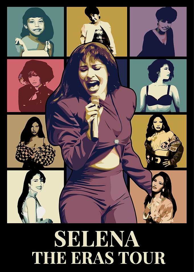 Selena The Eras Tour Poster
