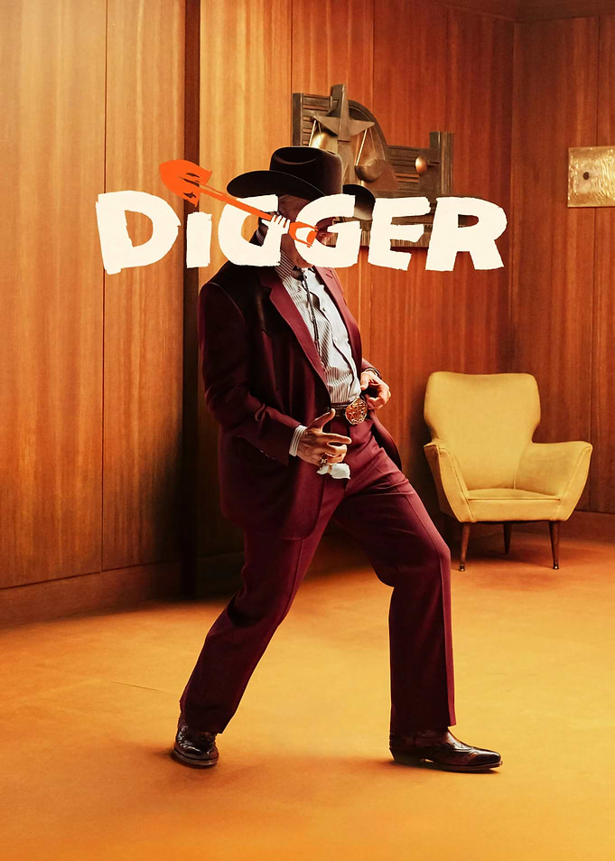 DIGGER MOVIE POSTER - TOM CRUISE