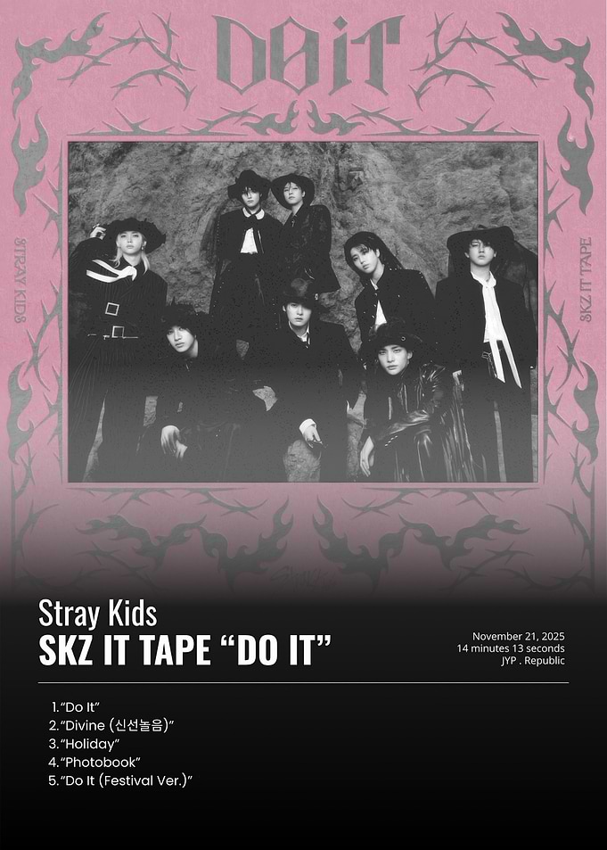 Stray Kids SKZ IT TAPE 'DO IT'