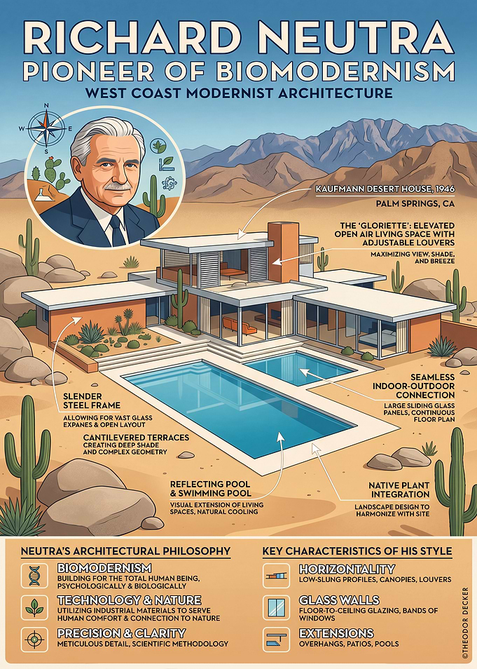 Richard Neutra Biomodernism Architecture