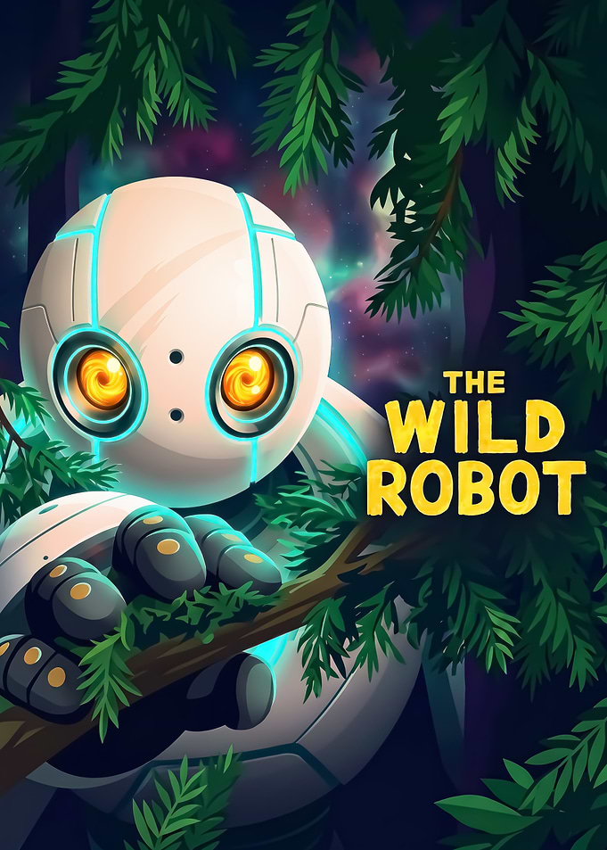 The Wild Robot Poster