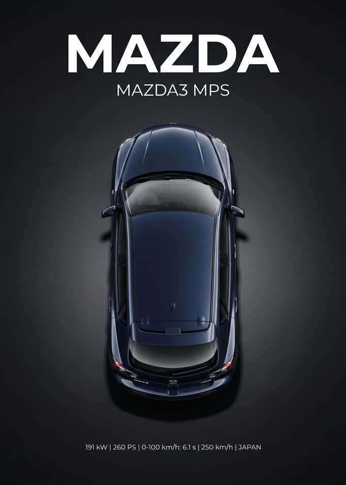 Mazda3 MPS Top View