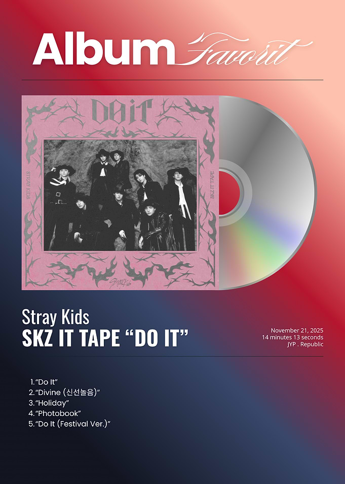 Stray Kids SKZ IT TAPE 'DO IT' Album Cover
