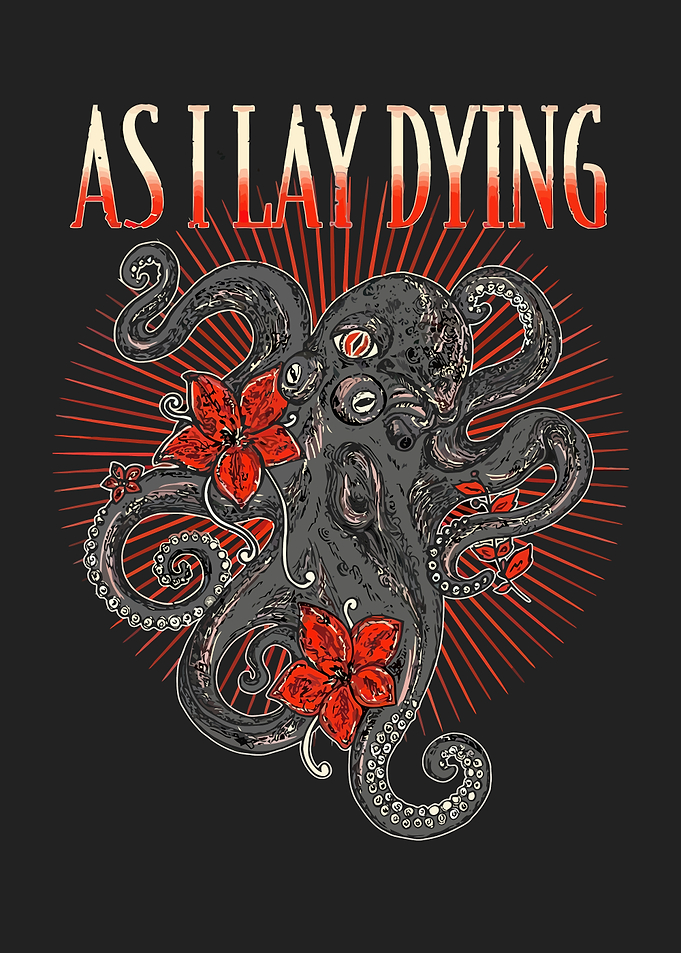 As I Lay Dying Octopus Floral Art