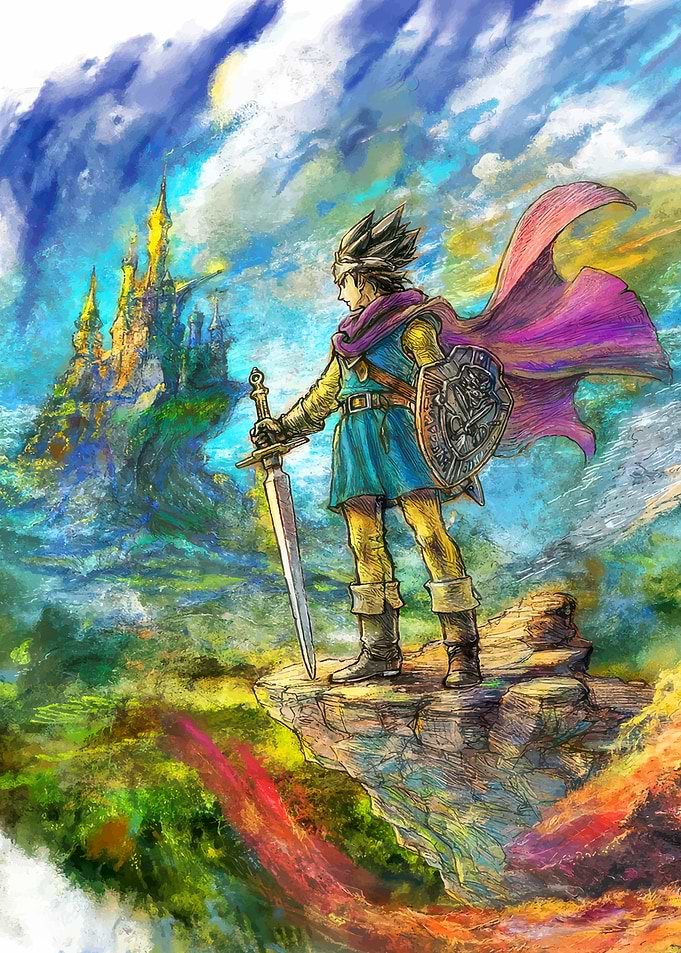 Hero with Sword and Shield