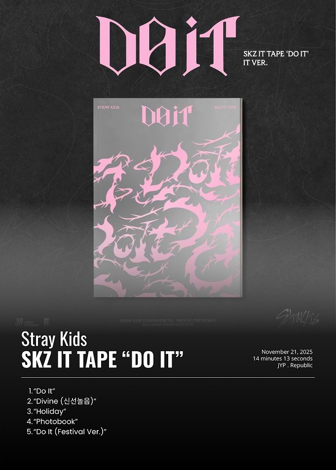 Stray Kids SKZ IT TAPE 'DO IT'