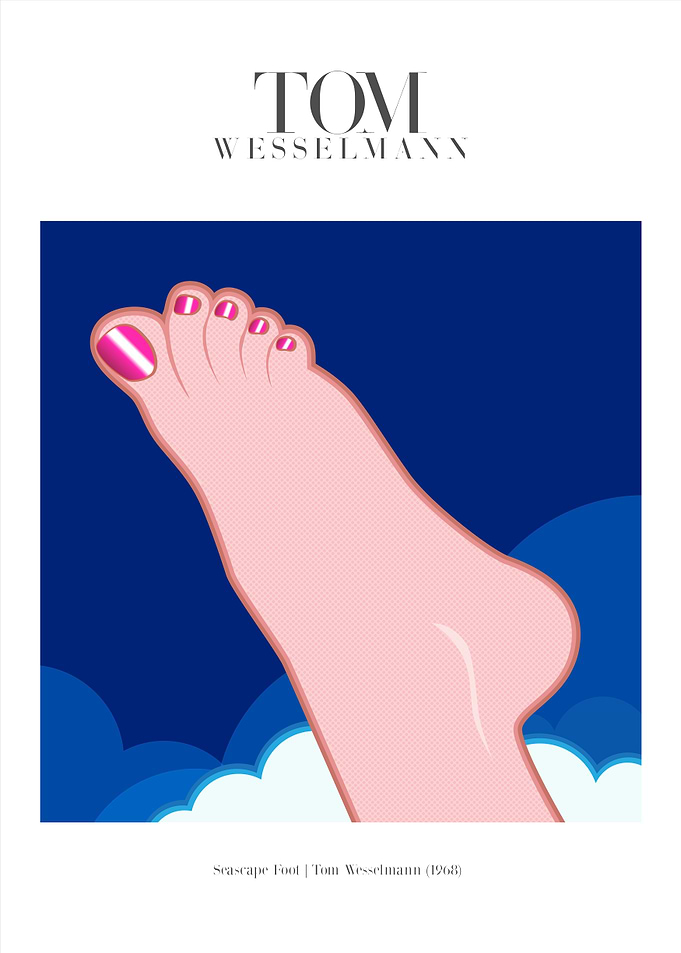 Tom Wesselmann | Seascape Foot
