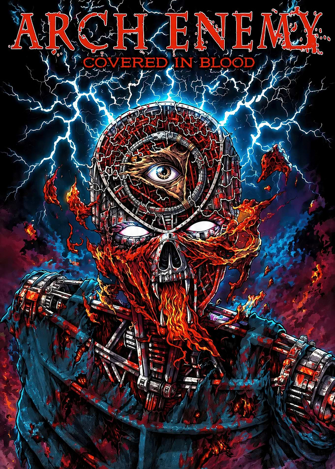 Arch Enemy Covered in Blood Album Art