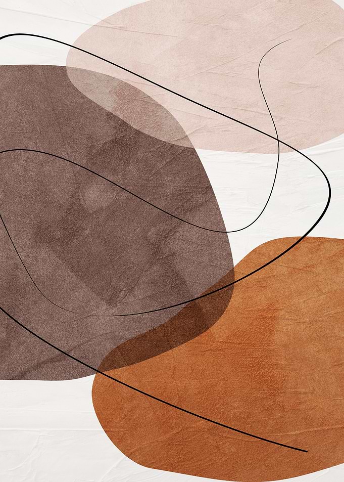 Abstract Shapes with Textured Background