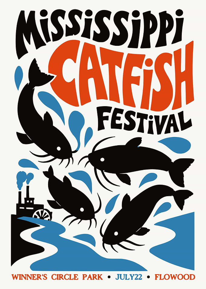 Mississippi Catfish Festival Poster