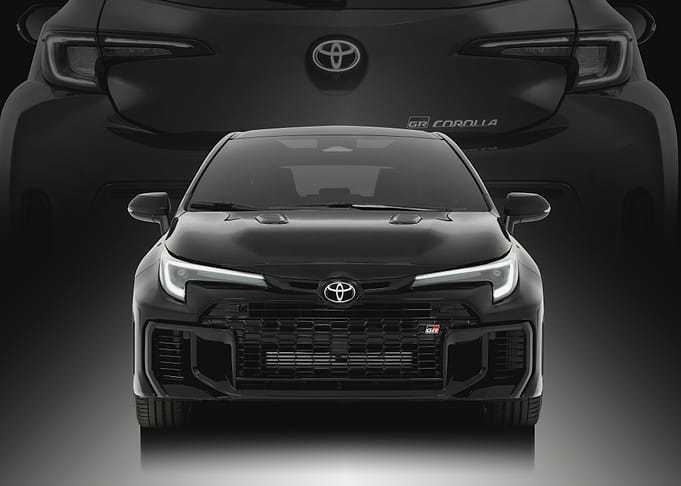Black Toyota GR Corolla
