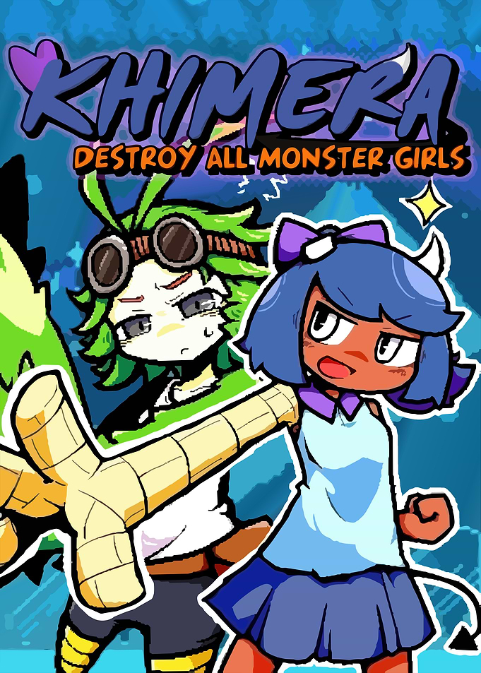 Chimera Destroy All Monster Girls Game Art