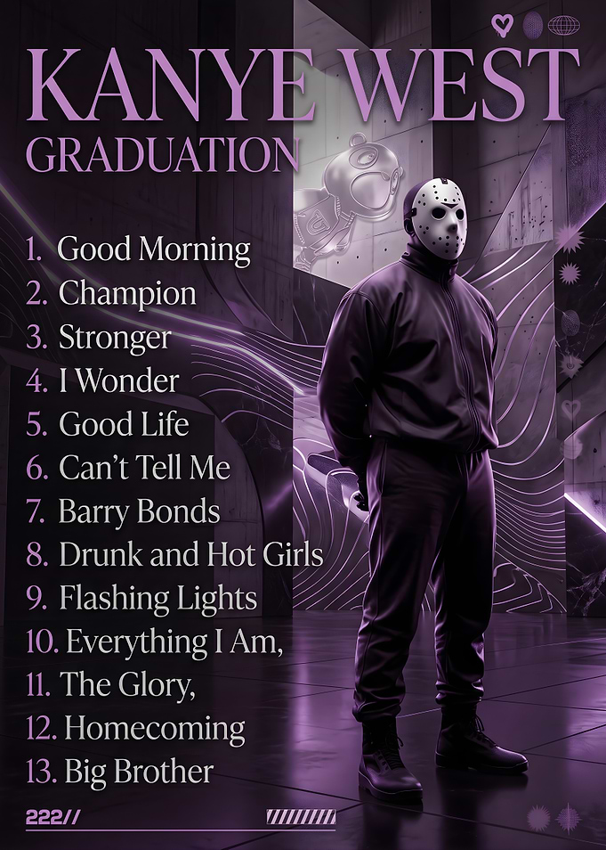 Kanye West Graduation Album Art
