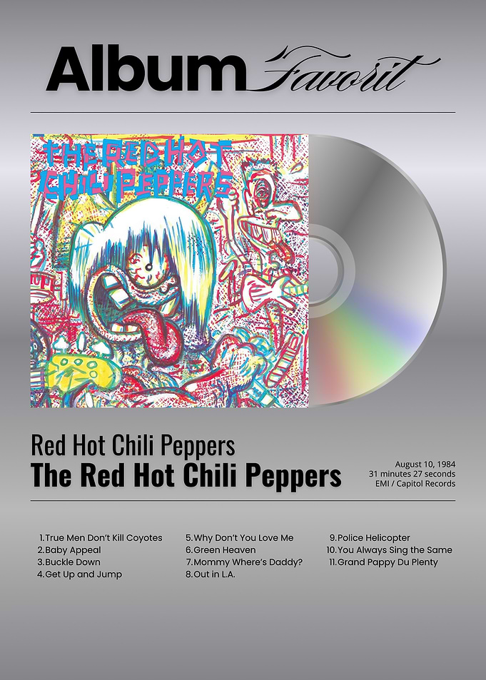 Red Hot Chili Peppers Album Cover