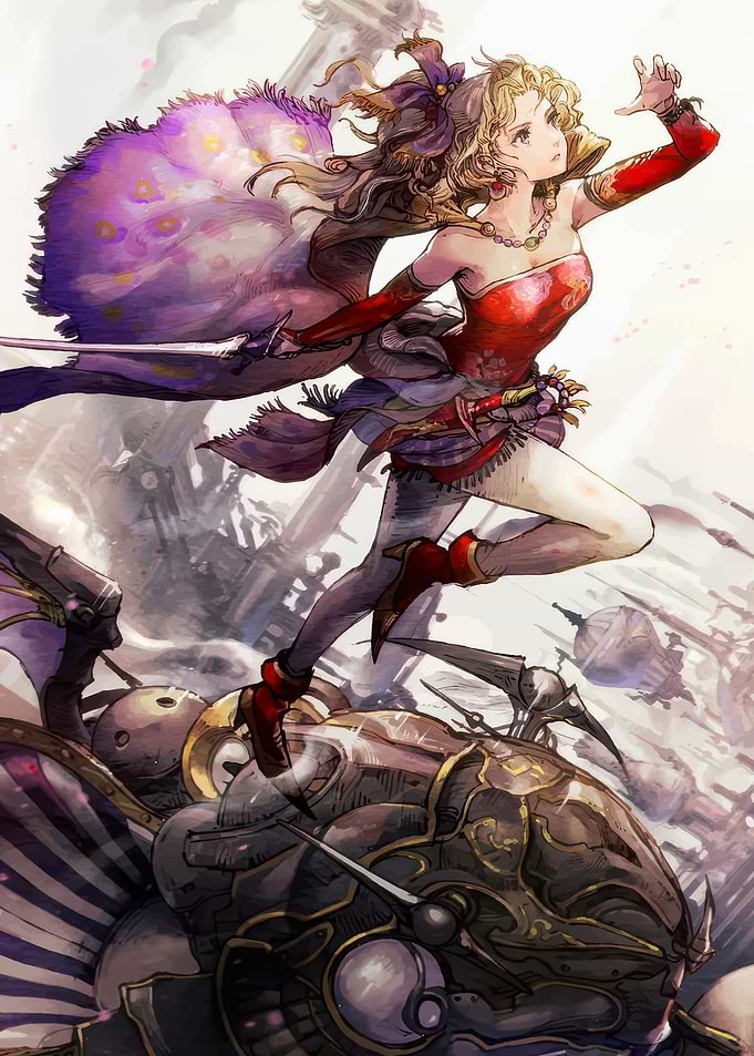 Terra Branford in battle
