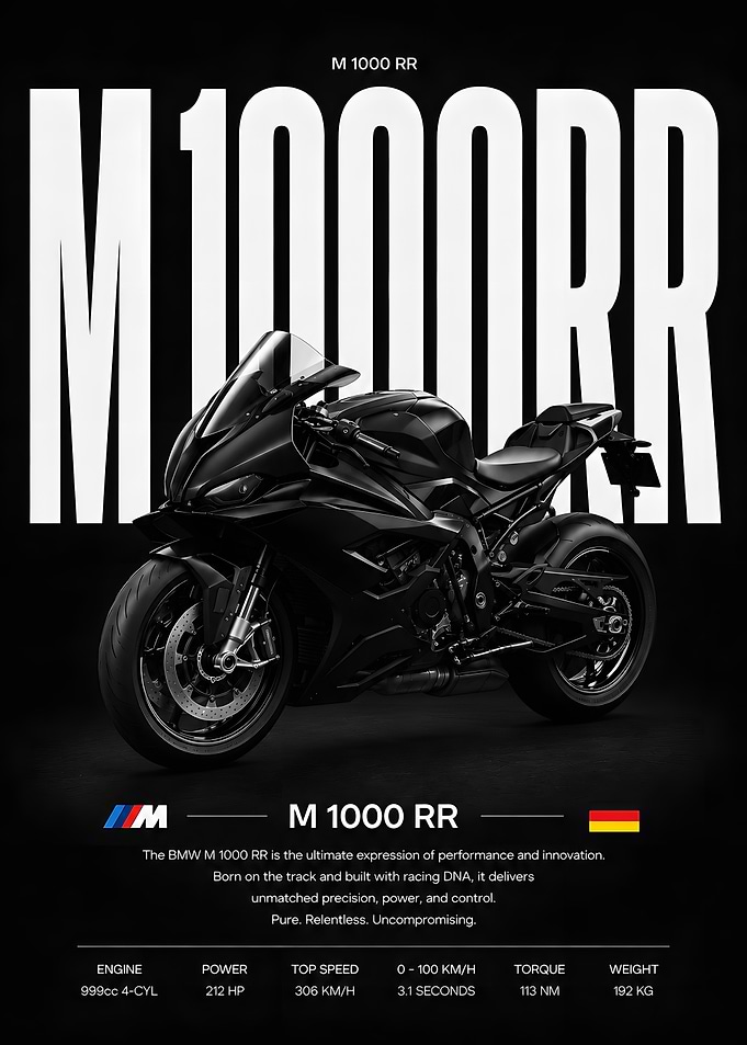 BMW M 1000 RR Motorcycle