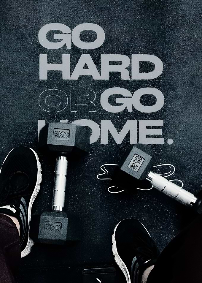 Go Hard Or Go Home Dumbbells