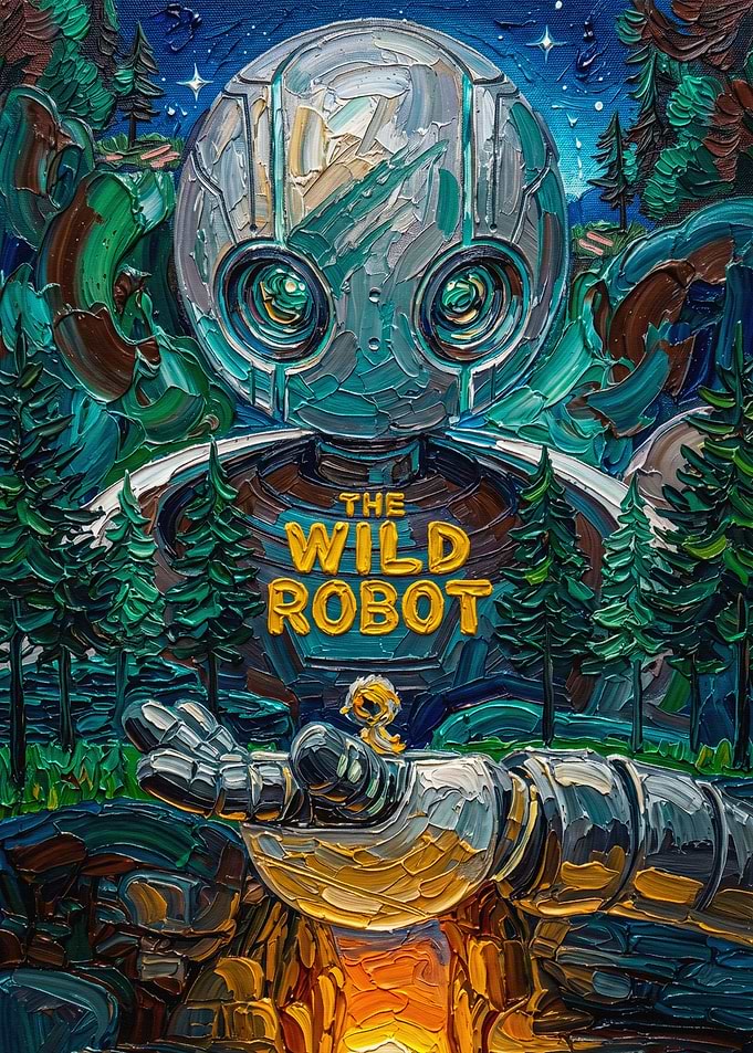 The Wild Robot Movie Poster