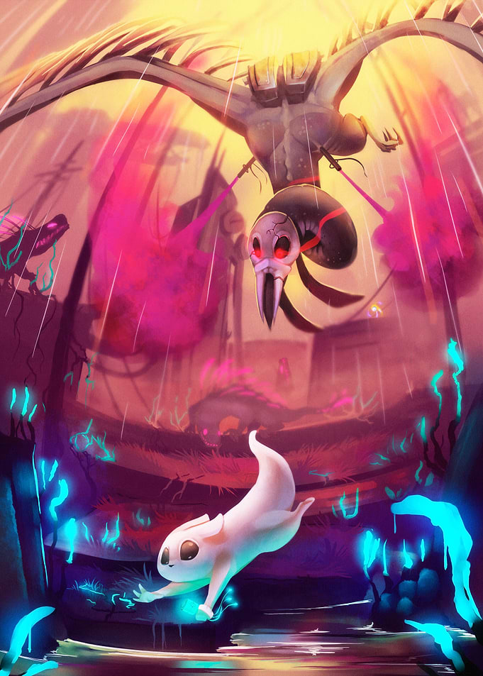 Ori and the Blind Forest Confrontation