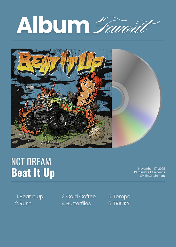 NCT DREAM Beat It Up Album Art
