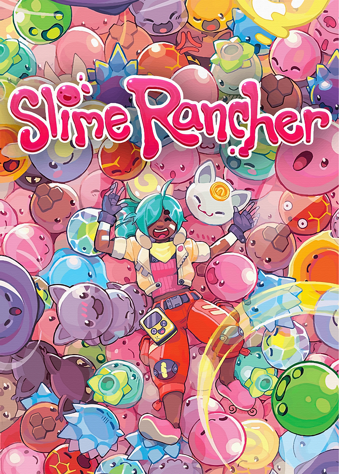 Slime Rancher Game Cover Art