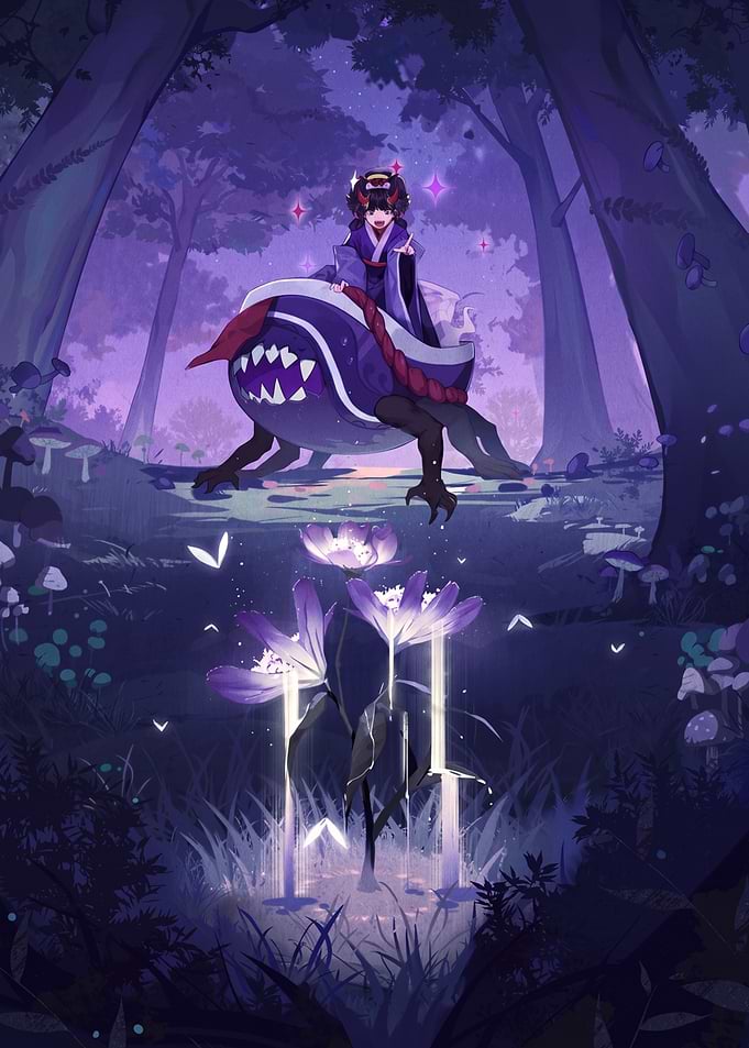 Mystical Forest Encounter