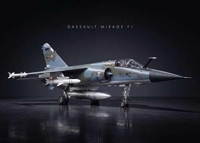 Dassault Mirage F1 Fighter Jet