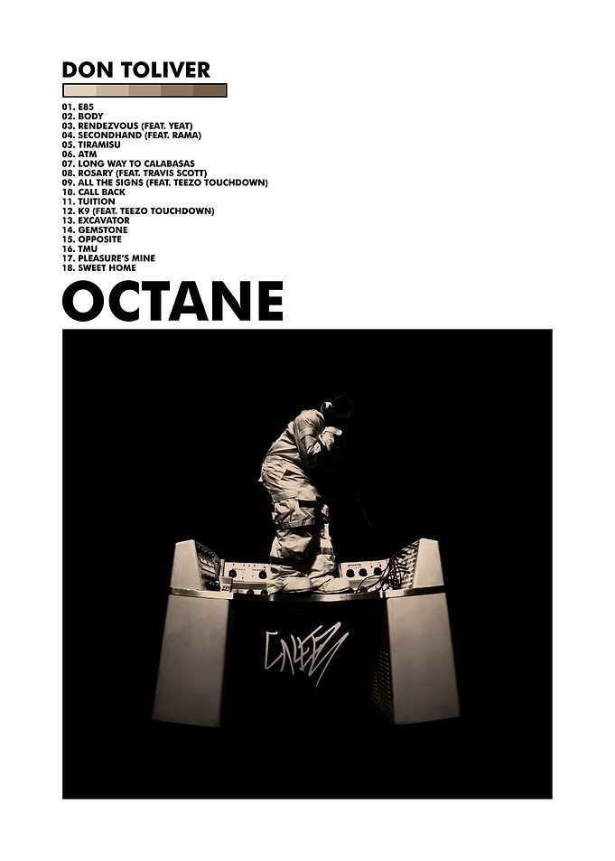 Don Toliver Octane Album Art