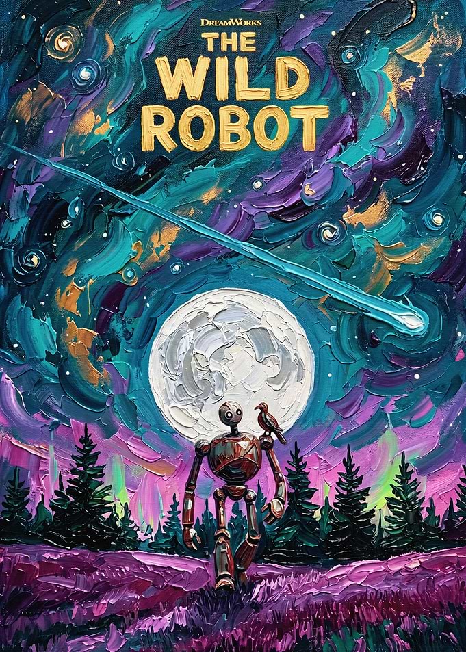 The Wild Robot Movie Poster