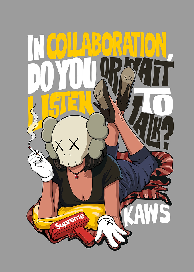 KAWS fiction