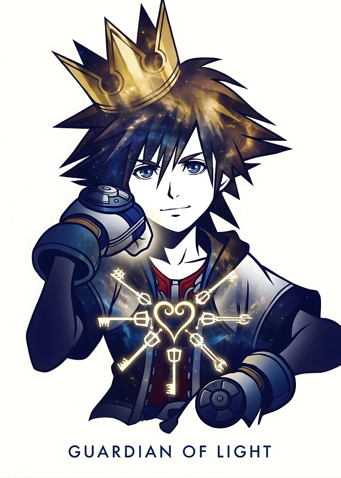 Kingdom Hearts Sora Guardian of Light