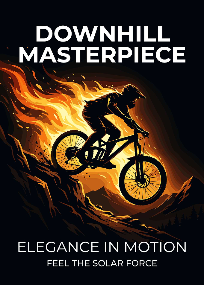 Downhill Mountain Biking Masterpiece