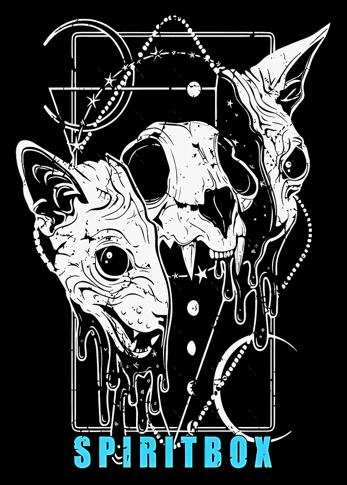 Spiritbox Cat Skull Graphic