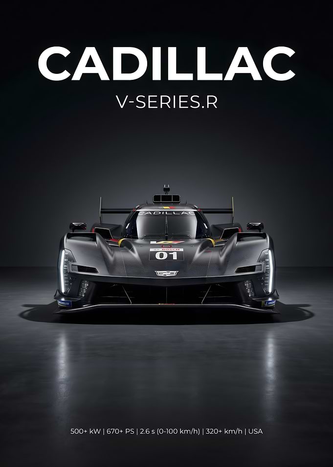 Cadillac V-Series.R Race Car