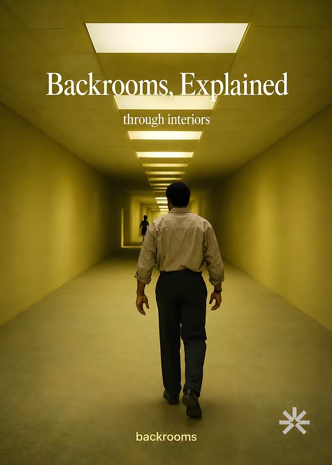 Backrooms Explained Through Interiors
