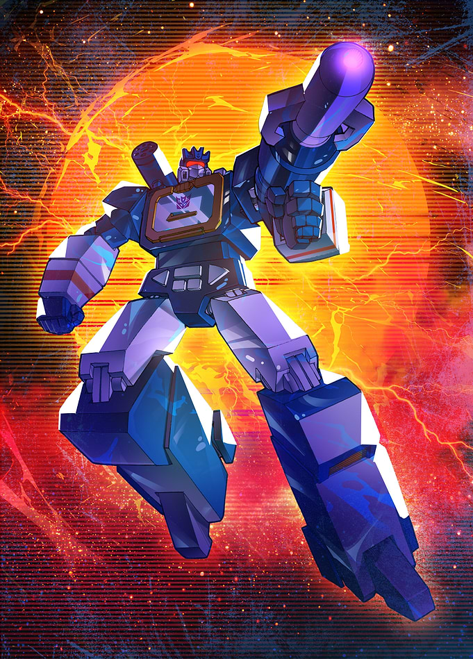 Transformers - Vaporwave Soundwave