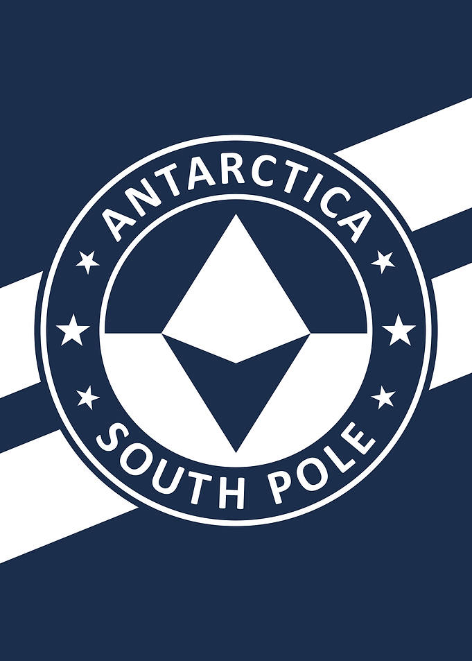 Antarctica South Pole Emblem