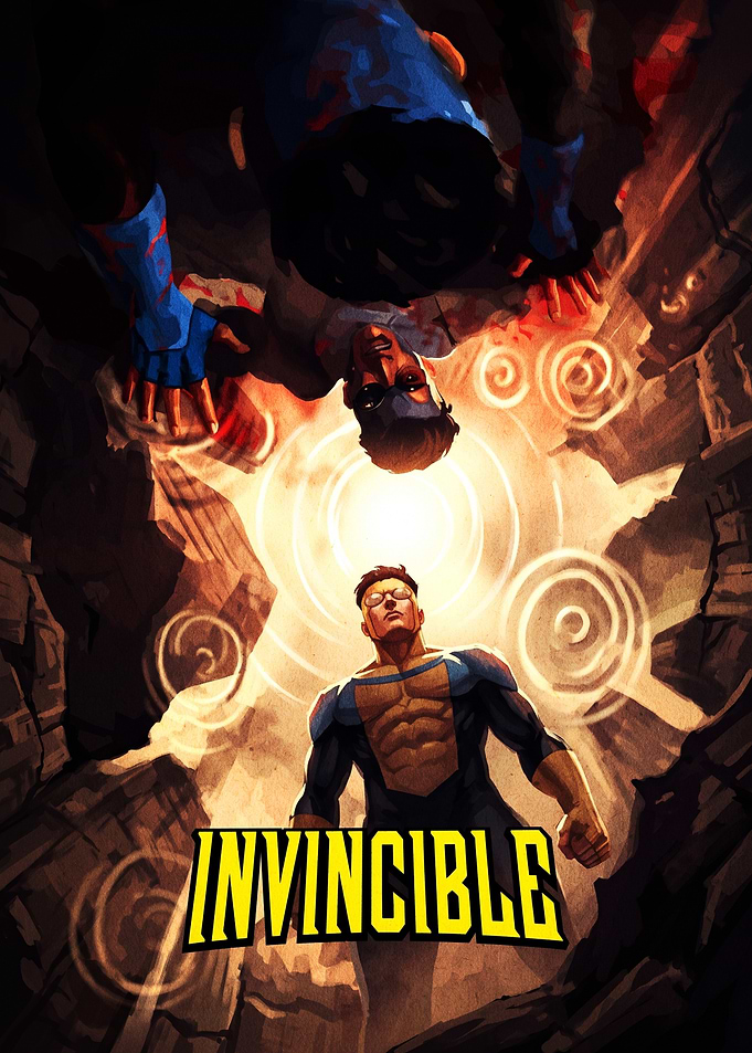 Invincible Comic Book Cover Art