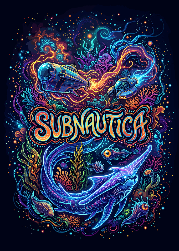 Subnautica Underwater Scene