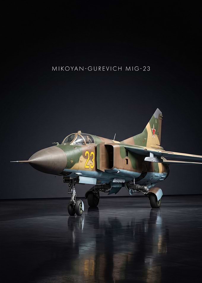 Mikoyan-Gurevich MiG-23 Fighter Jet