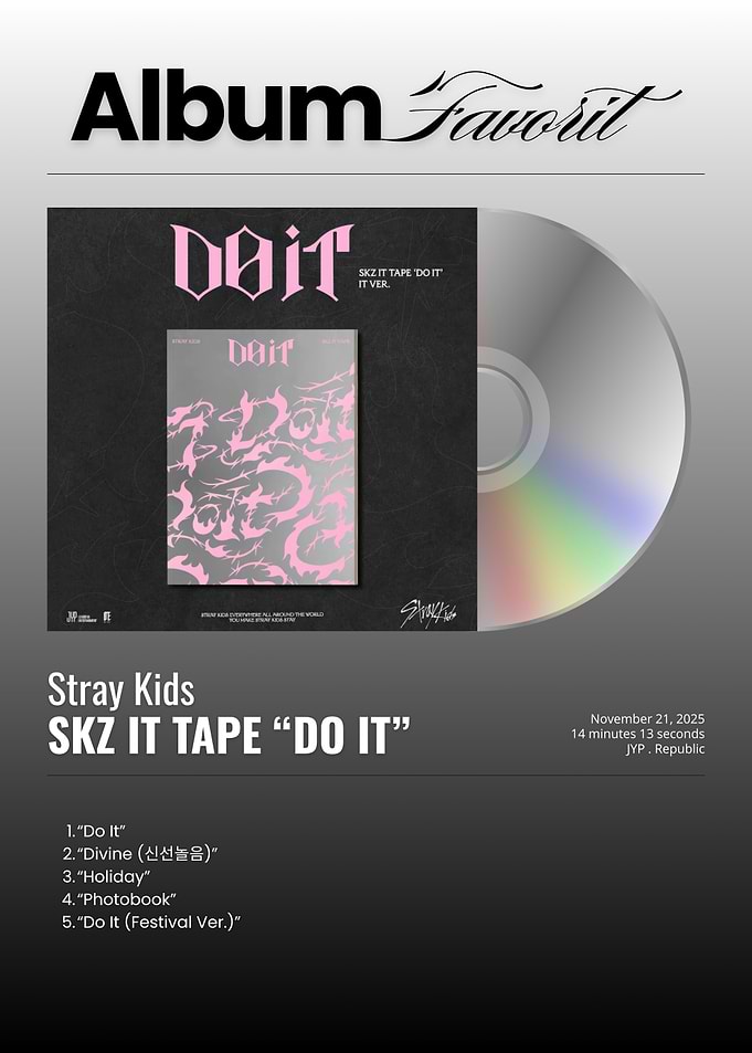 Stray Kids 'DO IT' Album Cover