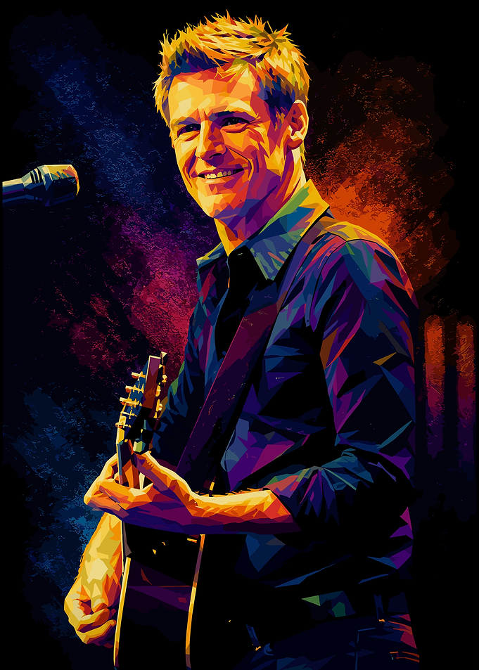 Bryan Adams Playing Guitar