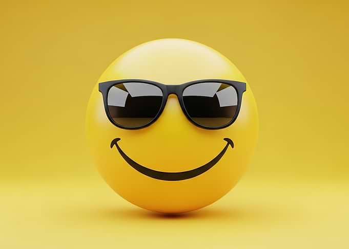 Cool Smiley Face with Sunglasses